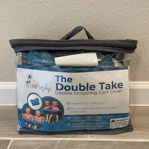 Double Shopping Cart Seat Cover